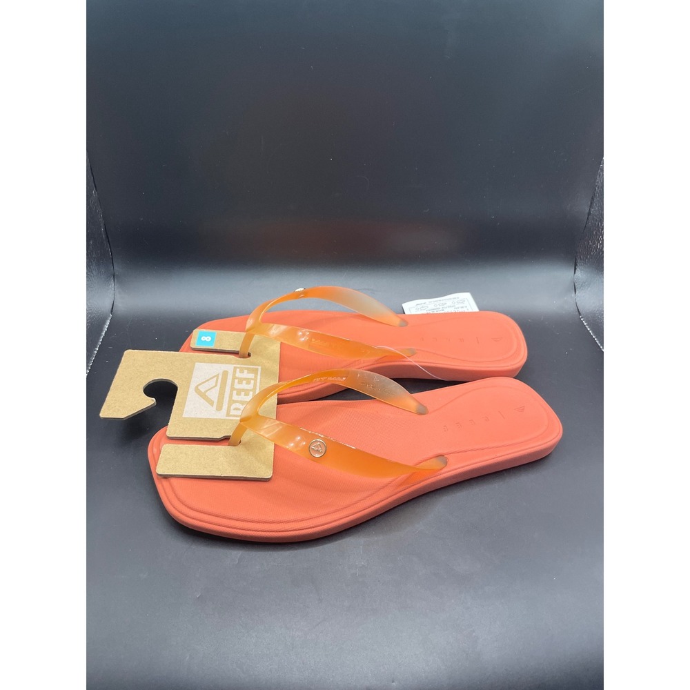 Reef Solaye Canyon Sunset Orange Water Friendly Flip Flops Womens 8 CJ8651